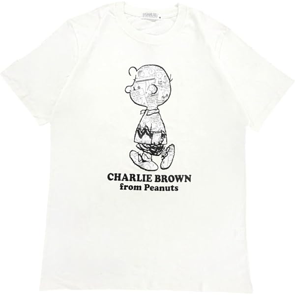 Amazon | ピーナッツ チャーリー・ブラウン Tシャツ | Tシャツ
